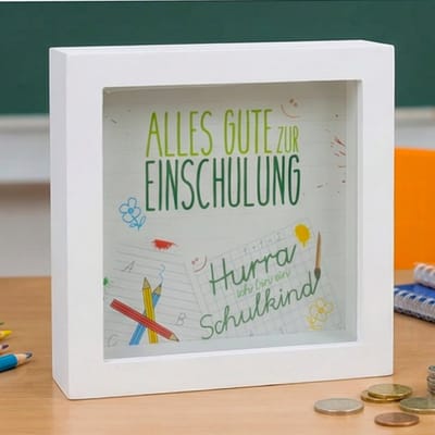 Dailygoods- Spaarpot 3D-fotolijst - Transparante Voorruit - Cadeau Spaarvarken - Geldgeschenk Verpakking - Acryl - Leuk voor Spaardoelen