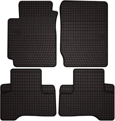 Wielganizator SolidPRO Serie - Auto Rubbermatten - Suzuki Grand Vitara II SUV - Zwarte Bescherming - Perfecte Pasvorm