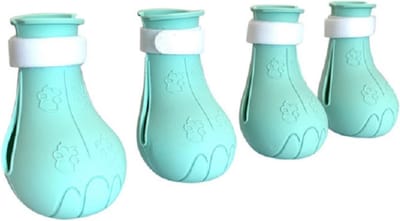Livano Anti Krab Katten - Anti Krab - Nagelhoesjes Kat - Kattennagels - Krab Bescherming Katten - Dierenarts - Lichtblauw - 4 Stuks