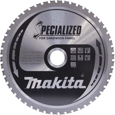 Makita B-17681 Cirkelzaagblad - Sandwichpaneel - Specialized - 270x30x2,4mm | 60T