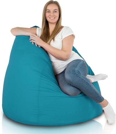 Zitzak XXL voor Volwassenen Buiten Waterdicht: Grote Beanbag met Wasbare Hoes voor Binnen en Buitencomfort