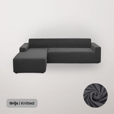 BankhoesDiscounter Classic Hoes Zwart - Loveseat Zwart (90 - 140 cm)  - Hoezen - Sofahoes - Zetelhoes - Zetelovertrek