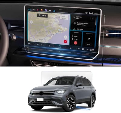 Set van 2 Nano Navigatiefilms voor VW Tiguan 3 (2024-2025) - 15 Inch, Krasbestendig en Duurzaam Accessoire voor Auto Navigatie