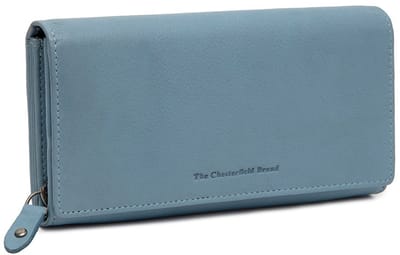 The Chesterfield Brand portemonnee Valetta Ladies Wallet Skyblue Lichtblauw