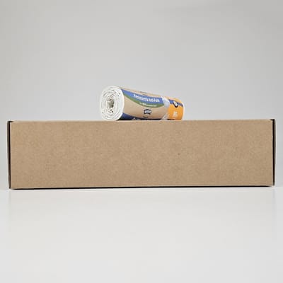 Swirl Vuilniszakken 35 Liter | Handvat | 480 Zakken | Gerecycled HDPE | 25 My | 65x53 cm - Swirl Pedaalemmerzakken 35 Liter, Swirl 35 Liter