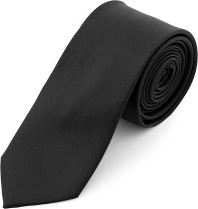 Sorprese Stropdas - Zwart - Wol - Stropdassen voor heren - Cadeau