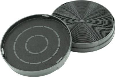 Scanpart actief koolstoffilter - Geschikt voor AEG EFF62 - E3CFF62 - MCEF02 - 9029800464 - Ø 200 mm - H 30 mm - 2 stuks - Alternatief