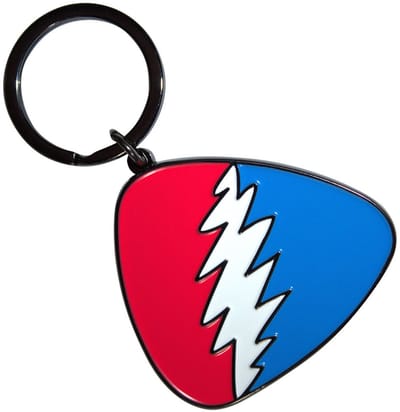 Grateful Dead - Red/Blue Plectrum - Sleutelhanger