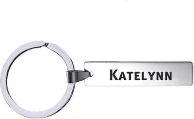 Sleutelhanger Met Naam - Katelynn - RVS