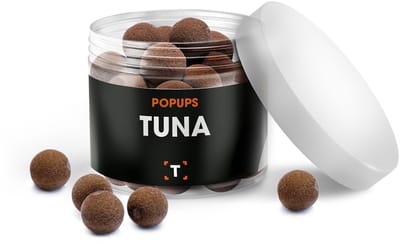 Tuna Pop-ups Bruin - 12MM - Pop up Boilies - Pop Ups Karper - Pop Ups Vissen- Boilie Popups- Karper Aas - Karper Vissen - Karper Voer - Karpervissen