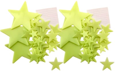 Ostaria Kids Glow in the dark Sterrenstelsel - 100x stuks - kinderkamer - decoratie