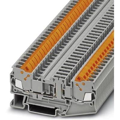 Phoenix Contact 3206490 Scheidingsklem 6.2 mm Snelaansluiting Grijs 50 stuk(s)