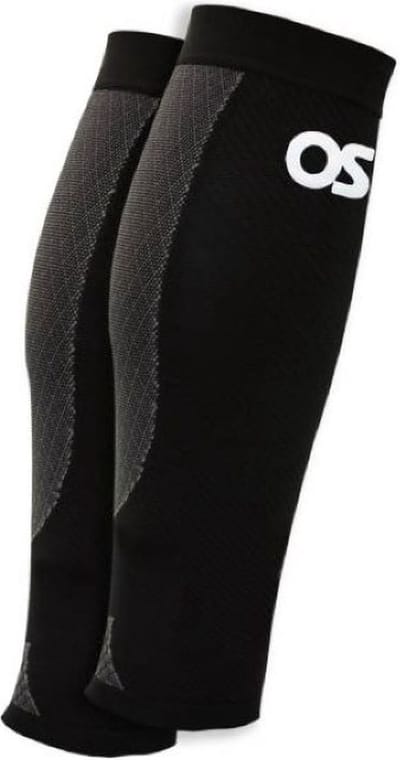OS1st CS6 kuitbandage maat S – zwart – achillespeesontsteking – shin splints – kramp in benen – pijnlijke benen – kuitblessures - spierondersteuning – orthopedische ondersteuning – compressie van medische kwaliteit – stimuleert de bloedcirculatie