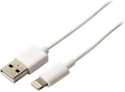 Tecno TC-110R, 1 m, USB A, Lightning, Mannelijk, Mannelijk, Wit
