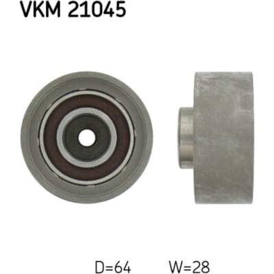 Tandriemgeleiderpoelie  SKF VKM 21045