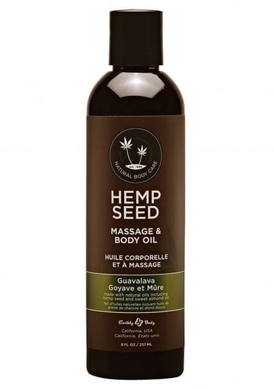 Earthly Body - Guavalava Massage Oil with Guava Blackberry Scent