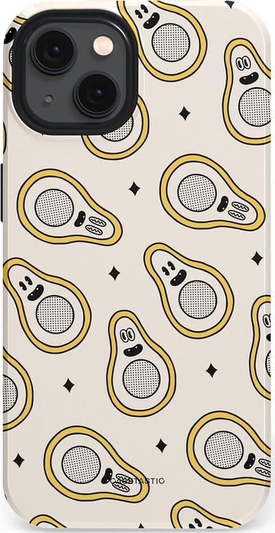 Casetastic Hoesje Geschikt voor Apple iPhone 13 Magsafe - Stijlvolle Beschermende Duo-layer Case - Vegycado