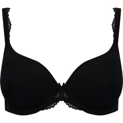 MAGIC Bodyfashion - Maat D70 - Luxury T-Shirt Bra Dames Beha Zwart