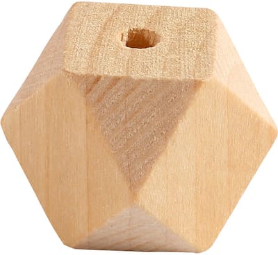Diamantvormige kralen, B: 20 mm, gatgrootte 3 mm, 6 stuk/ 1 doos
