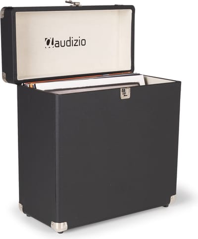 Audizio RC32 Vinyl Platenkoffer voor max 30/35 platen - Zwart