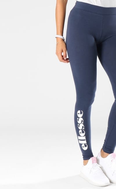 Ellesse dames legging - maat M- Navy (429) Blue- sport legging - vrije tijds legging