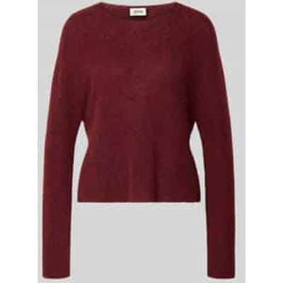 Gebreide pullover met ronde hals, model 'IMENY'