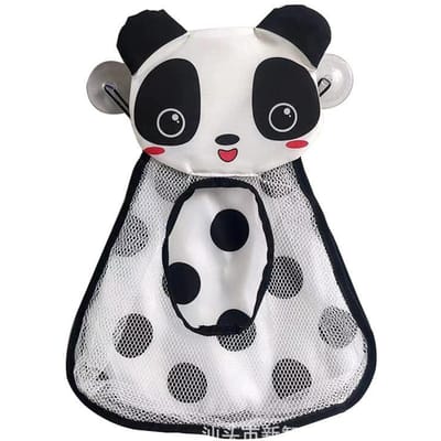 1 pièce Canard Tigre Grenouille Panda Mignon Jouets de Bain Sac de Rangement Filet Solide Ventouses Sac de Jeu de Bain Organisateur de Salle de Bain Jouets d'Eau
