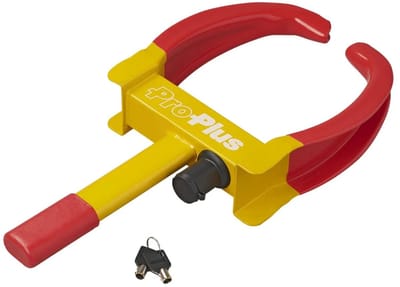 Proplus Wielklem - universeel - voor auto/caravan/aanhanger - parkeerklem