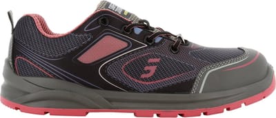 Safety Jogger Cador S1P Veiligheidsschoen SlipvastSRC-ESD Rood - Maat 39
