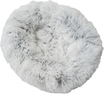 Chikko Quality - Donutkussen - IJzig Wit - 43 cm - Onweerstaanbaar Zacht!