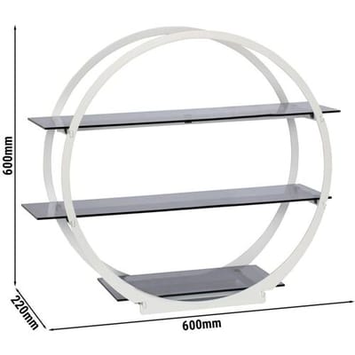 GGM Gastro Etagerie / Buffetständer - Ø 600mm - Weiß Wit