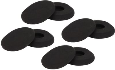 Dailygoods- Oorkussens Zacht en Comfortabel - Vervangend voor H800 - Schuimrubber - Ademend - Eenvoudig te Installeren - 8 Stuks - Hoofdtelefoon Oorkussens