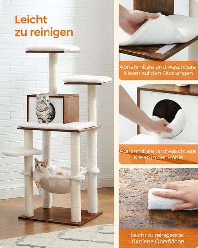 Kattenboom – Moderne stijl – Vintage bruin