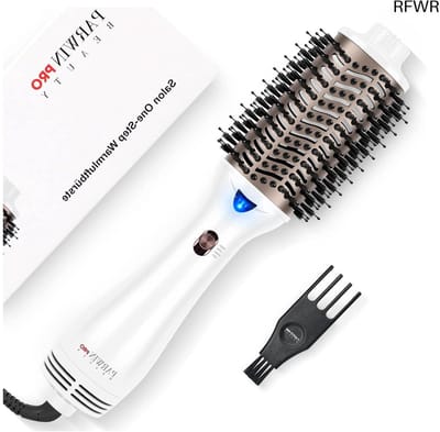 RFWR® 4-in-1 Ovale Föhnborstel voor Volumineus en Glad Haar - Ionen Technologie, 1000 Watt