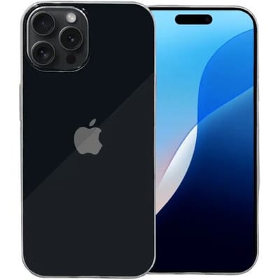 ShieldCase Ultradun telefoonhoesje geschikt voor de Apple iPhone 16 Pro hoesje - Ultra Thin case - Kunststof back cover - Dun design - Transparante Back cover - Bescherming tegen vallen of stoten (transparant)
