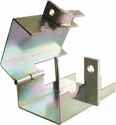 ProPlus Aanhangerslot - deelbaar - verzinkt metaal - voor trailer/caravan/aanhangwagen - Koppelslot
