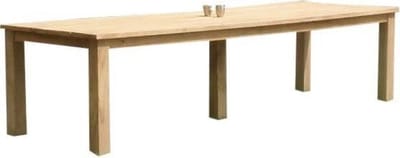 Old Java dining tuintafel 320x110xH79 cm teak