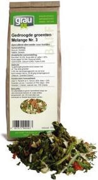 GRAU Gedroogde Groenten Melange Nr. 3 - 150 gr.