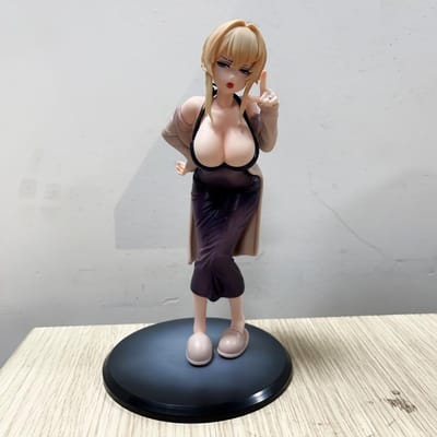 19CM Erin Geïllustreerd door Gwan-E Dienstmeisje Gekleed ver meisje figuur PVC Spel Standbeeld Anime Model Actie Volwassen Pop speelgoed cadeaus white