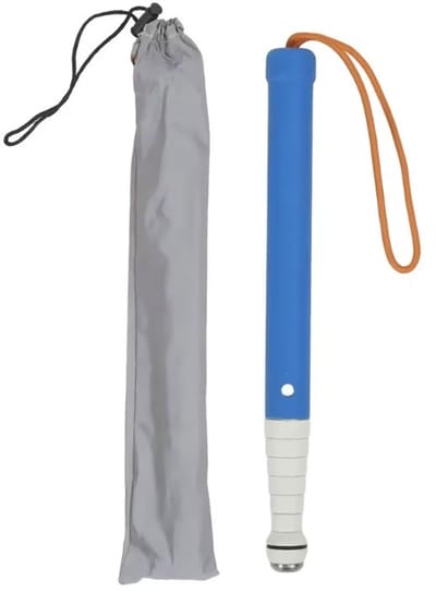 Medj - Wandelstok voor Blinden - blindenstok-blindengeleidestok- blindegeleidestok-Telescopische Reflecterende Wandelstok - Wandelstok voor Slechtzienden en Ouderen - Draagbare Blindensto