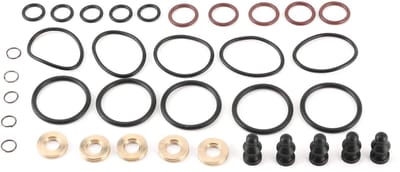 Dailygoods- Brandstofinjector Afdichting 5 Sets - Reparatie Kit - Geschikt voor 1.2l/1.4l/1.9l/2.0l/2.5l TDI Motoren - Corrosiebestendig - Lichtgewicht - Langdurige Prestaties - Injector Afdichtingsset