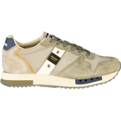 Blauer Verde Poliuretano Heren Sneakers