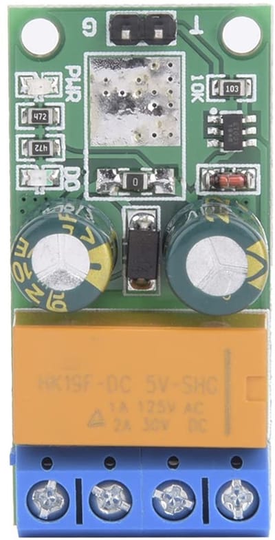 Dailygoods - Dailygoody - Motorcontrollerkaart - DC-motor Vooruit Achteruit - Zelfsluitende Relais - 6-24V - Elektrische Motorbesturing - Geschikt voor Hobbyp
