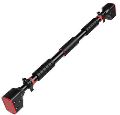 uJOY Pull up bar - Horizontale stang voor binnen - Optrekstang - Krachttraining - Fitness - 71-95cm - Hangende stang binnenmuur