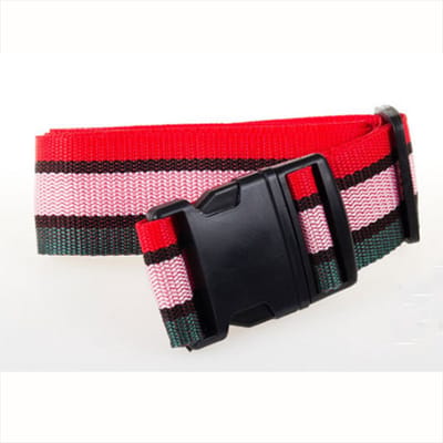 Kofferriem, 2 stuks bagageriem, bagagestrap, verstelbare, kofferriemen met gesp, bagageriem, bagageriem,205cmX5cm-Vier Kleur Mix