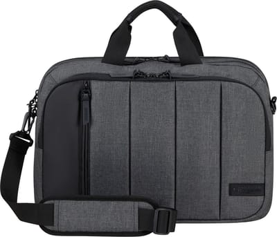 American Tourister Schoudertas Laptoptas met laptopvak Streethero Laptop Bag 15.6" Grey Melange Donkergrijs