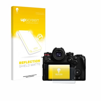 upscreen - Screenprotector voor Panasonic Lumix S1R II - Folie Beschermfolie anti glare matte