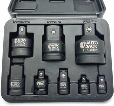Zware Slagmoersleutel Socket Adapter Converter Reducer Set - 8 Delig
