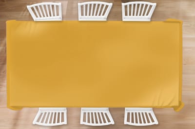 Tafelkleed - Tafellaken - 300x150 cm - Okergeel - Herfst - Interieur - Binnen en Buiten