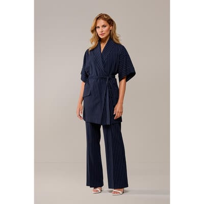 Roseline Blazer Navy / Off White